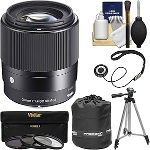 Sigma K-92220-01 30mm f/1.4 Micro 4/3 Lens Kit