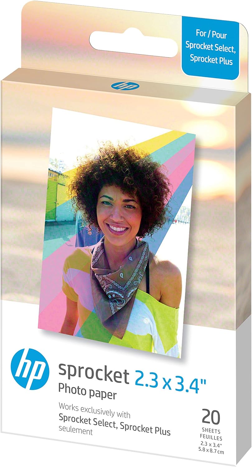 HP HPIKSPSLK1ECAMZ Sprocket Select Printer Bundle Eclipse