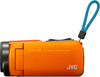 JVC GZ-RX670-D Everio R Wi-Fi Camcorder (Orange)