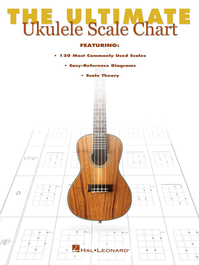 Hal Leonard Ultimate Ukulele Scale Chart Book — main product image