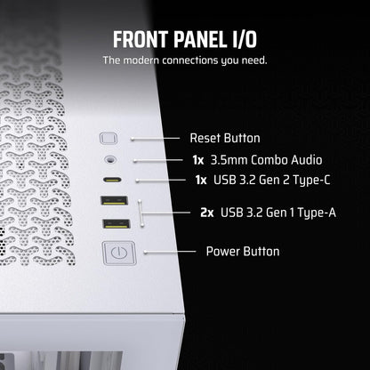 Corsair CC-9011277-WW 3500X White ATX PC Case