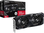 ASRock RX7600 CL 8GO AMD Radeon RX 7600 Challenger 8GB OC Graphics Card