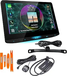 JVC KW-Z1000W 10.1" Wireless CarPlay Android Auto Receiver