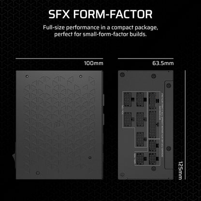 Corsair CP-9020256-NA SF850 Platinum SFX Power Supply
