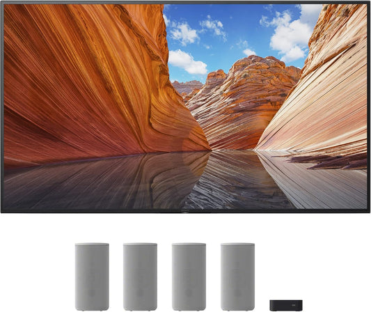 Sony KD55X80J 55" 4K Smart TV with HT-A9 System (Used)