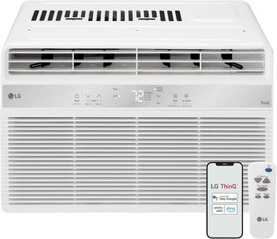 LG LW8024RSMX 8000 BTU Wi-Fi Window Air Conditioner