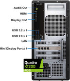 Dell 3910 Vostro i7 64GB 2TB SSD Quadro Desktop