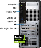 Dell Vostro 3910 i7 Desktop - 32GB RAM, 1TB SSD, Quadro K1200