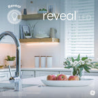 GE 93130682 Reveal HD+ LED 60W A19 Light Bulbs 4-Pack
