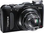 Fujifilm F600EXR 16MP Digital Camera 15x Zoom Black