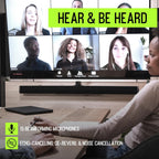 Shure WALL1 Stem Wall Speakerphone Conferencing Bar