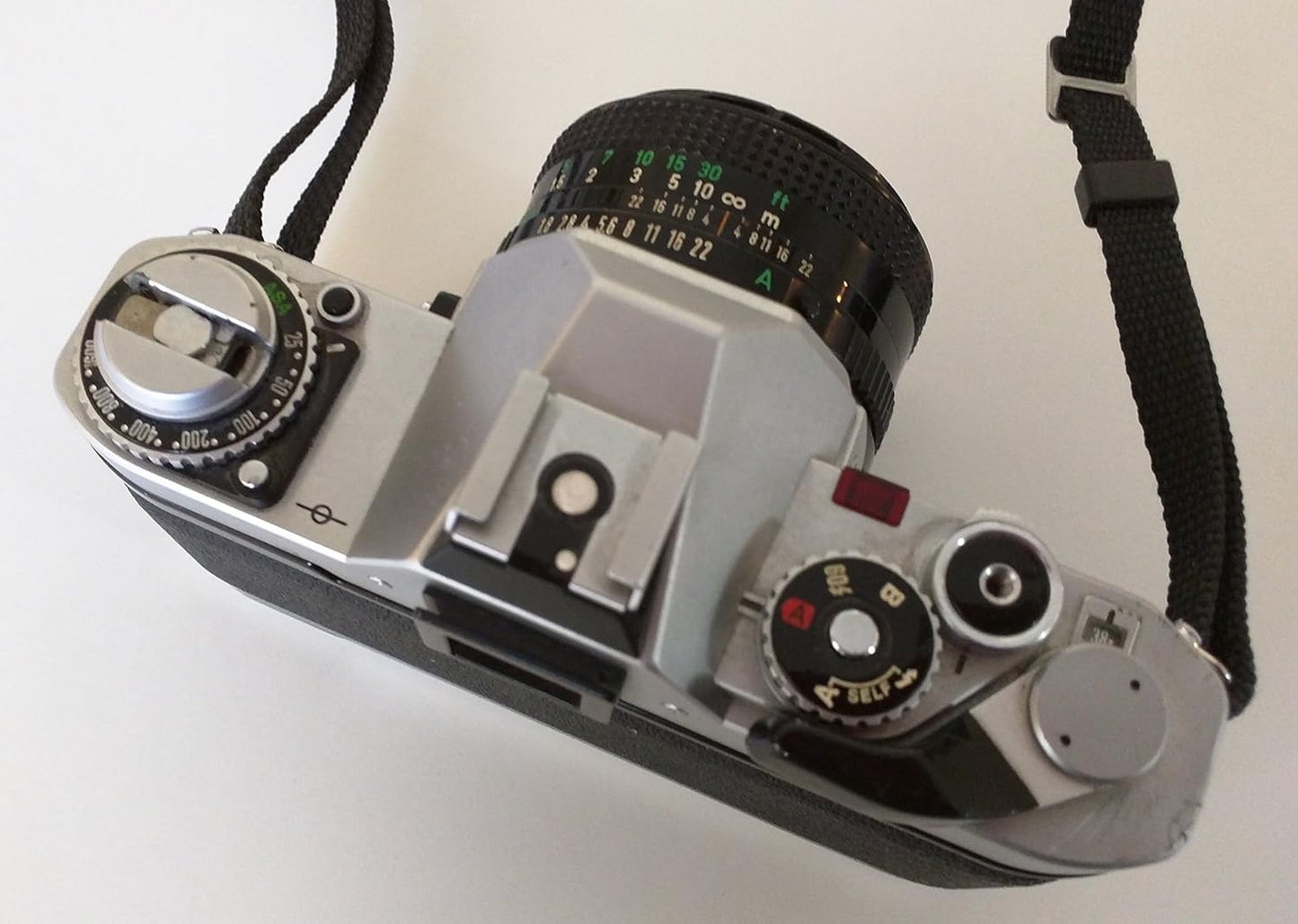 Canon C12-1801-211 AV-1 35mm SLR Camera FD 50mm Lens