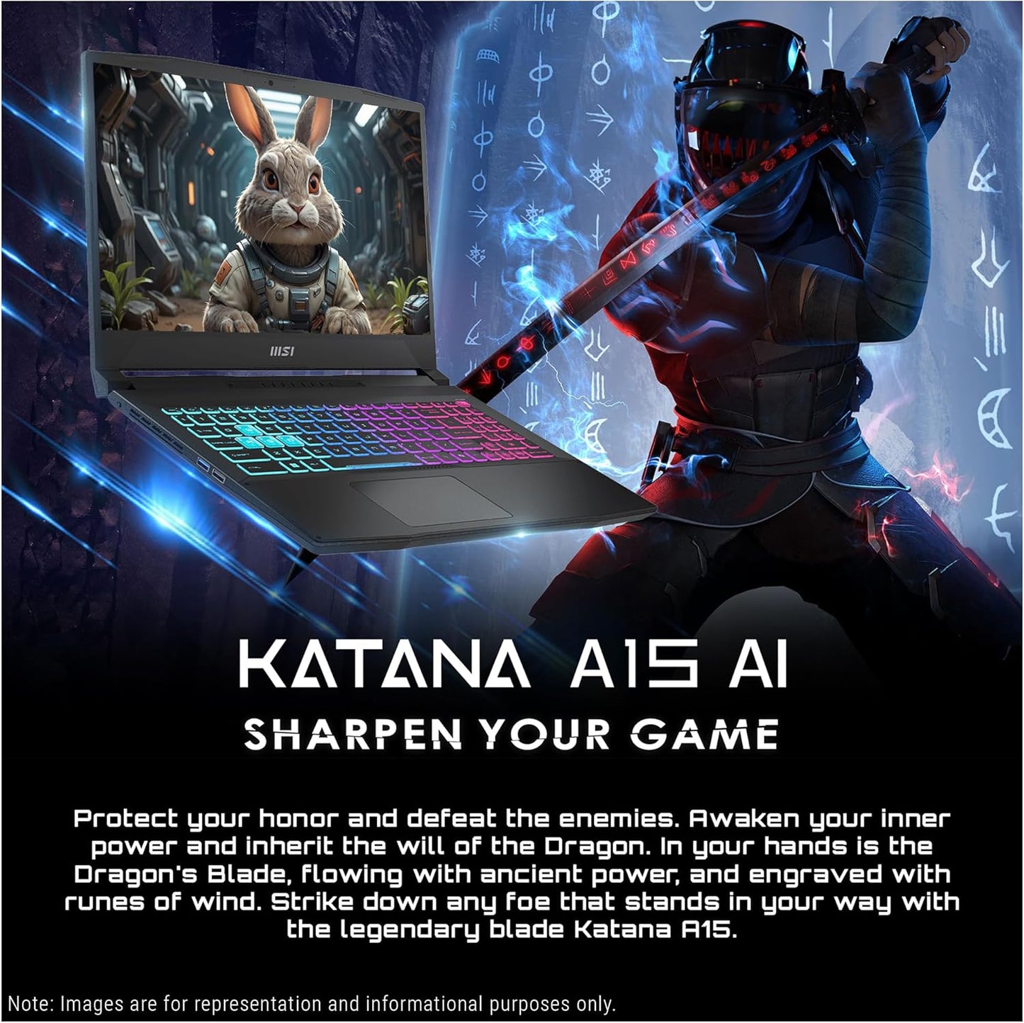 MSI Katana 15 Ryzen 9 RTX 4070 Gaming Laptop