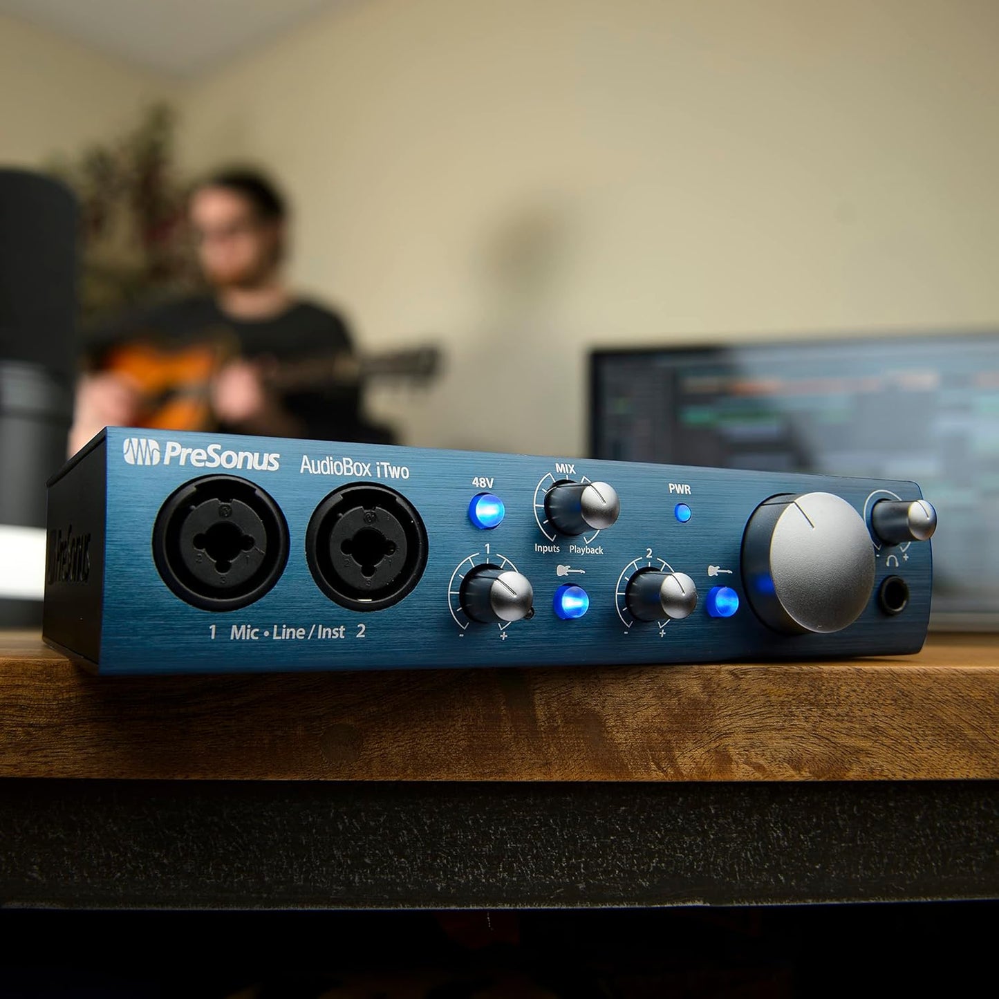 PreSonus AudioBox iTwo USB Audio Interface Bundle