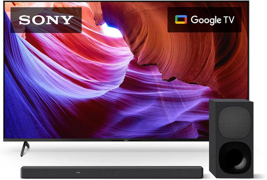Sony X85K Series 43" 4K Google TV Soundbar Bundle