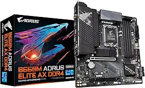 Gigabyte B660M AORUS ELITE AX DDR4 Gaming Motherboard