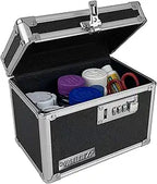 Vaultz VZ00266-CAM Small Medicine Lock Box - Black