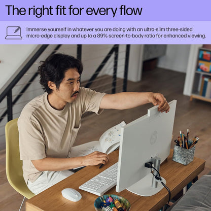 HP 7G9R8AA#ABA 23.8" All-in-One Desktop i7 16GB 512GB SSD