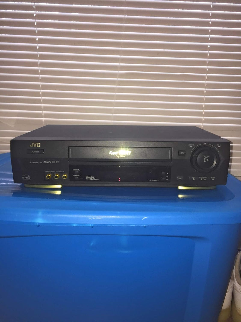 JVC HRS3800U 4-Head S-VHS VCR Player — main product image