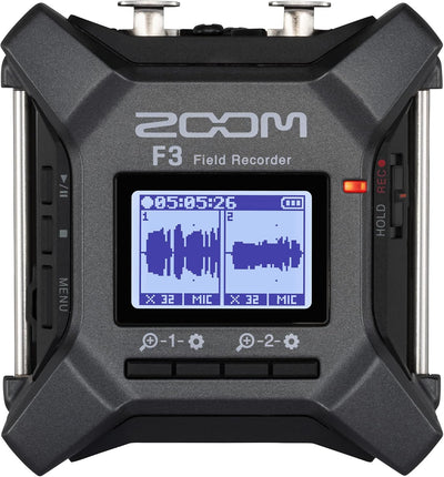 Zoom F3 2-Input 32-Bit Float Field Recorder