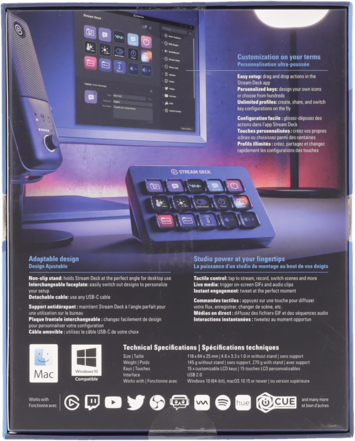 Elgato 10GBA9901 Stream Deck MK.2 Studio Controller