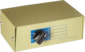 Monoprice 101348 DB15 ABCD 4-Way Switch Box
