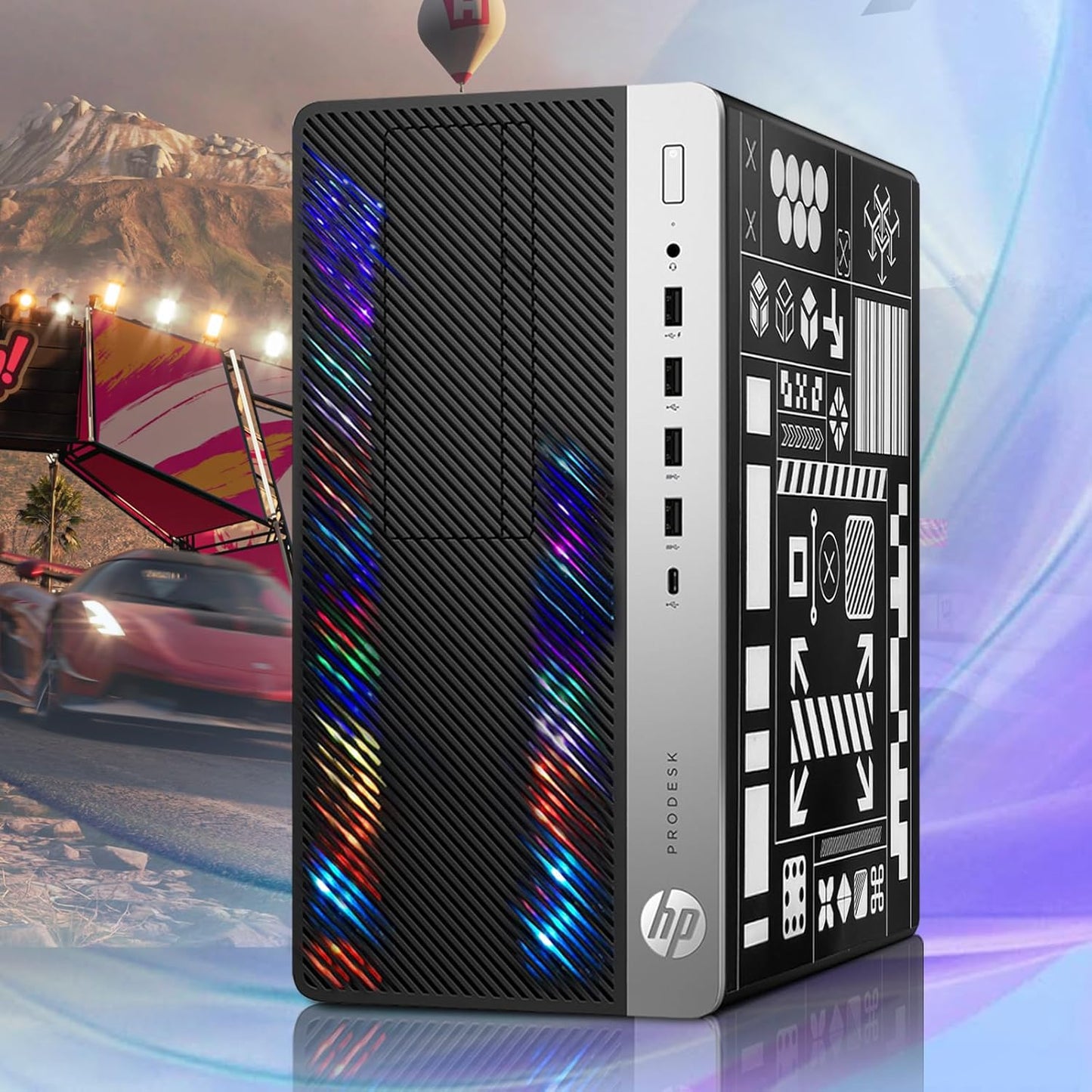 HP Core i5 Gaming Desktop GT 1030 Renewed