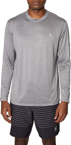 Spyder Men's Heather Long Sleeve Rashguard