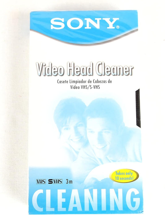 Sony T-6CLDL VHS / S-VHS Video Head Cleaner