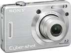 Sony DSCW55 Cybershot 7.2MP Digital Camera 3x Optical Zoom