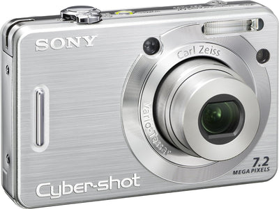 Sony DSCW55 Cybershot 7.2MP Digital Camera 3x Optical Zoom
