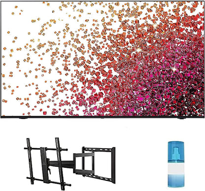 LG 65NANO75UPA 65-inch 4K NanoCell Smart TV Bundle (Used)