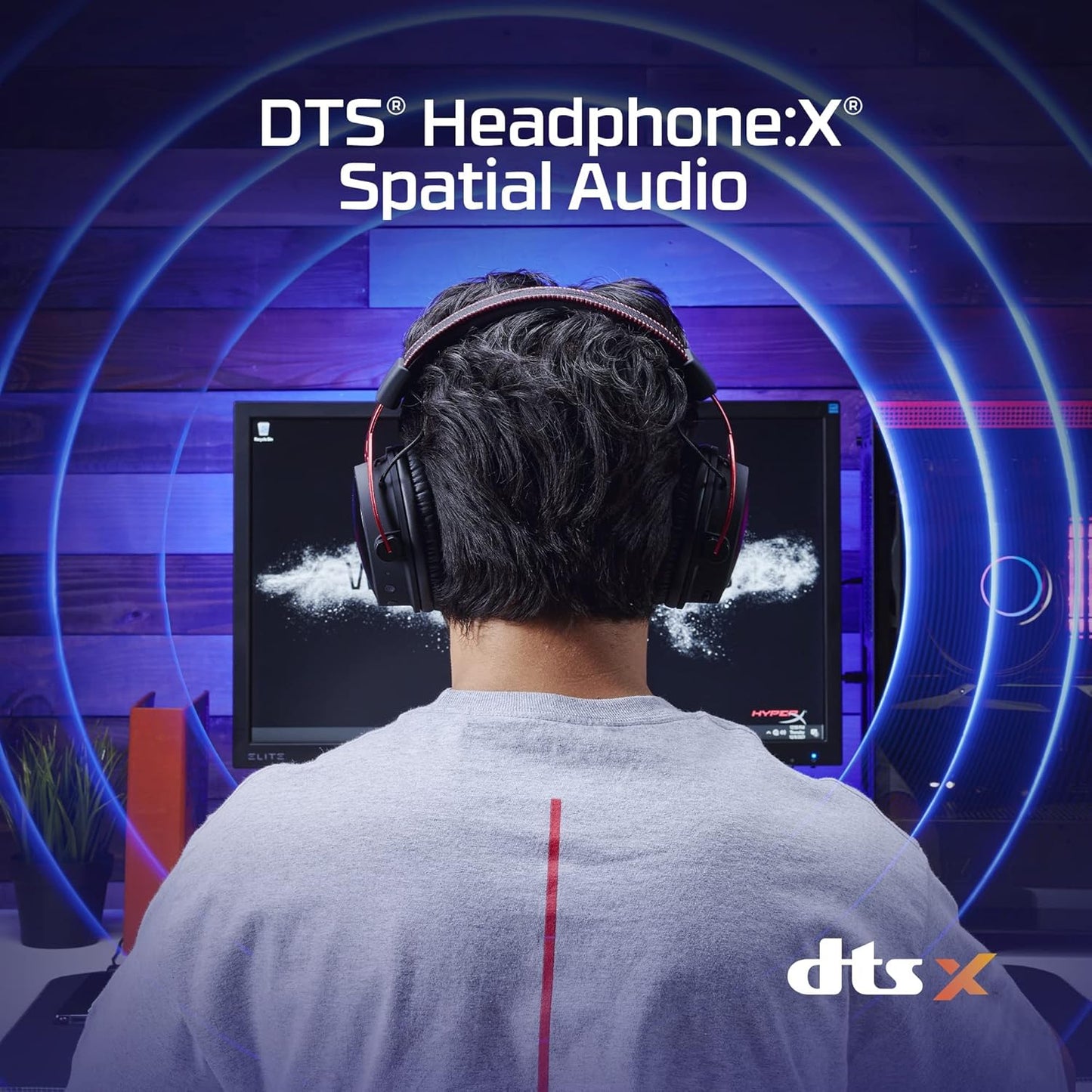 HyperX Cloud Alpha Wireless Gaming Headset Mic