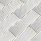 MSI AMZ-PT-00118 Urbano Pure 3D Subway Wall Tile