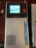Sony Watchman FD-20A Portable B/W Television Vintage