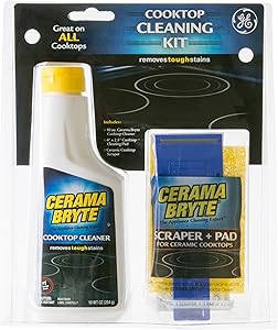 GE WX10X117GCS Cerama Bryte Smoothtop Cooktop Cleaning Kit