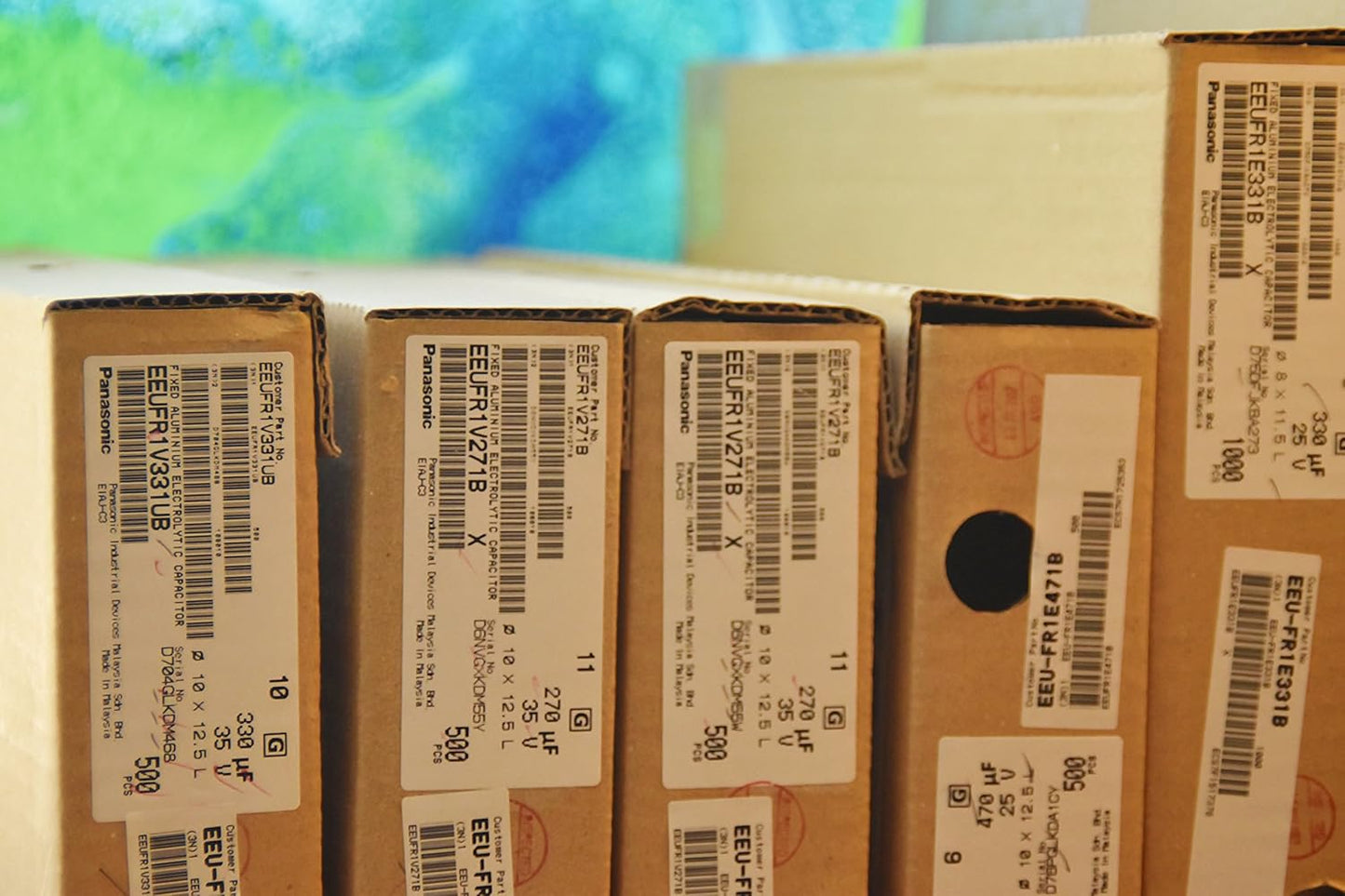 Panasonic FM Series Capacitors 25V 220uf Low ESR