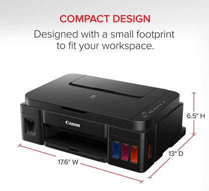 Canon 0630C002 G3200 MegaTank Wireless All-In-One Printer
