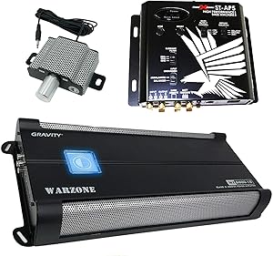 Gravity 6000.1D Car Amplifier 6000W Monoblock Class D