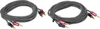 Monoprice 134309 Premium Braided 14AWG Speaker Wire - 10 Feet