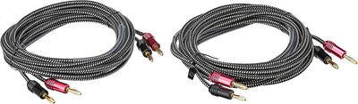 Monoprice 134309 Premium Braided 14AWG Speaker Wire - 10 Feet