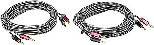 Monoprice 134309 14AWG Braided Speaker Wire