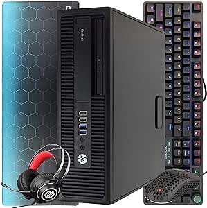 HP 600G2 i5 Desktop Gaming Bundle (Renewed)