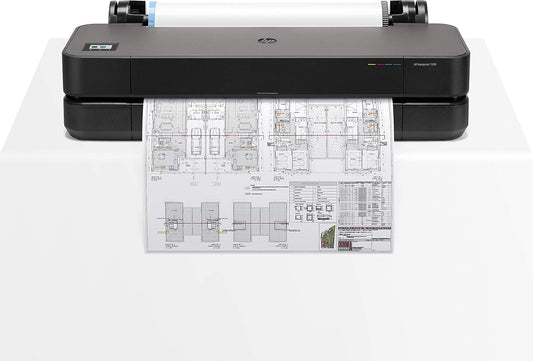 HP 5HB06A DesignJet T250 24" Large Format Wireless Plotter (Renewed)