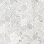 MSI AMZ-MD-00542-SAM Carrara White Marble Mosaic Tile