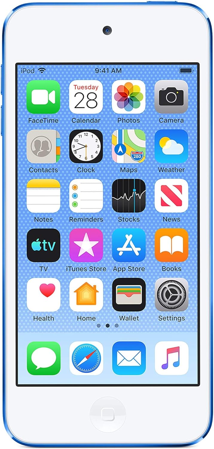 Apple iPod touch 128GB (7th Gen) - Blue (Renewed)