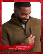 Spyder Brushed Heather Fleece Zip Jacket