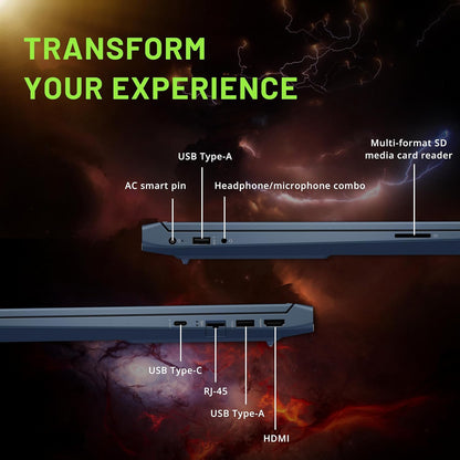 HP Victus 15.6" Gaming Laptop - i5, 16GB RAM, RTX 3050 + Docking Station