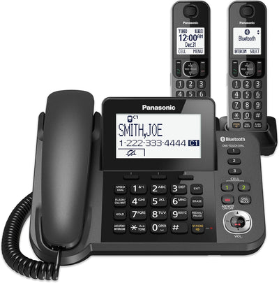 Panasonic KX-TGF382M Bluetooth Cordless Phone Answering Machine