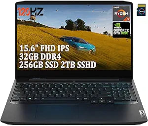 Lenovo IdeaPad Gaming 3 Ryzen 5 120Hz Laptop GTX 1650